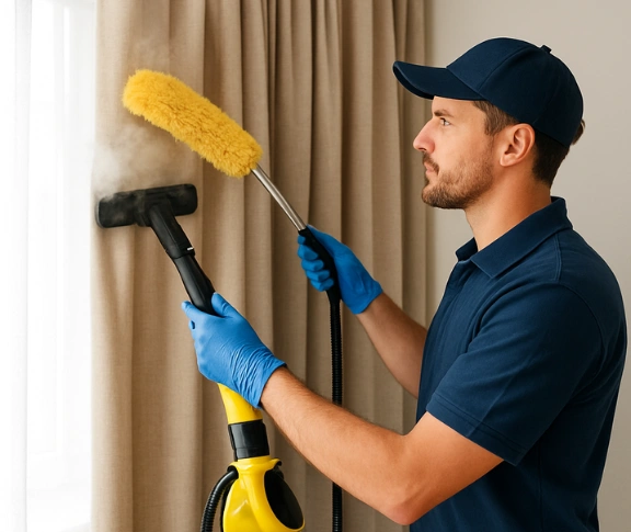 Trusted blind cleaning technician Matty Curtain Cleaning regents-park-nsw QLD