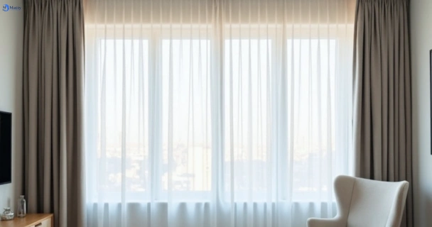 Freshly steam cleaned curtains in regents-park-nsw QLD